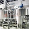 Tre kärl 2000L Kommersiellt bryggsystem Brewhouse Fri Kombination Side Manhole Fermenteringstank nära mig