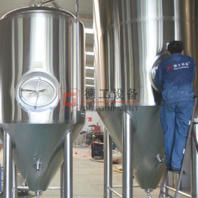 bryggeritankar 1000l-2000l-3000l enhetstankar/jäsningstankar/öljäsningskar för jäsning och lagerlagring