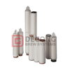 Plisserad 0,1 0,2 mikron PTFE PP-membran Plisserad filterpatron