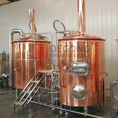 10BBL Copper Bright Saccharification Micro Brewery Beer Brewing Utrustning