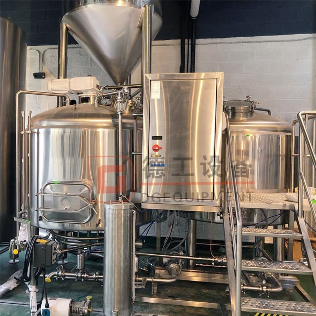 2000L industriellt använt professionellt ölbryggeri SUS304 komplett uppsättning bryggutrustning och system för att göra öl