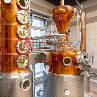 1000L Copper Still/Gin Vodka Rum Whisky Koppardestilleringsutrustning