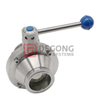 1/2″ till 12″ DIN vridspjällsventil |Tri-Clamp manuell kulventil