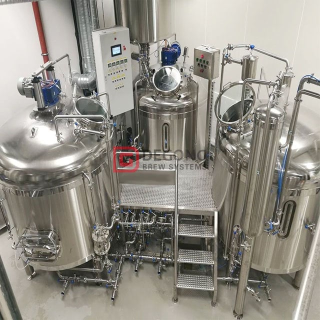 700L ölbryggningsutrustning livsmedelsklassat rostfritt stål bästa öltillverkningsutrustning till salu