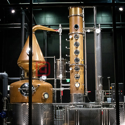 500L-5000L Koppar Vodka Distiller Gin Destillationsutrustning DEGONG Tillverkare