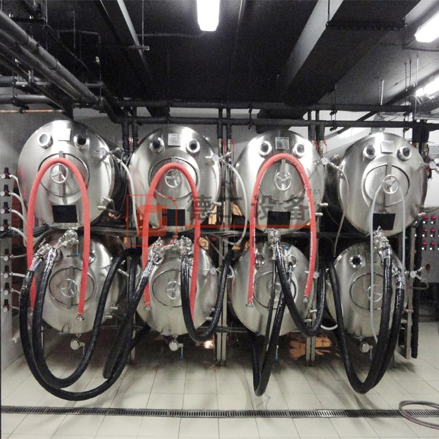 Horisontella lagertankar storlek från 3 BBL till 120 BBL Rostfritt stål bryggtanktillverkare