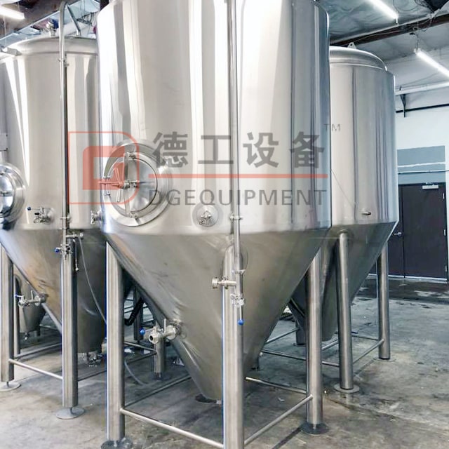 15BBL Conical Beer Fermenter Glycol Cooling Jacketed Double Wall Unitank till salu