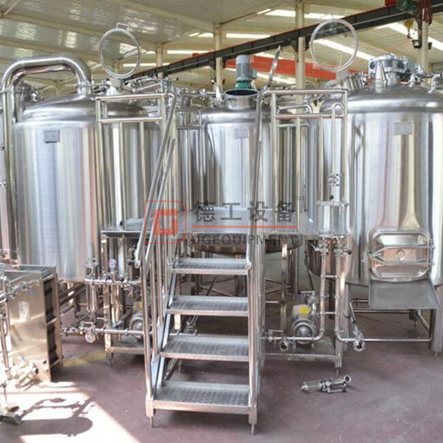 3-15BBL Pubbryggerier & pilotsystem standardkonfiguration för att producera bra öl