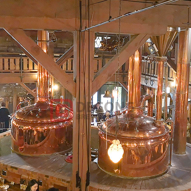 30BBL röd koppar kommersiella ölbryggningsmaskiner |Kinas bryggeri