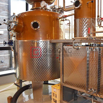 200 gallon koppardestillationsutrustning Whiskydestilleri till salu