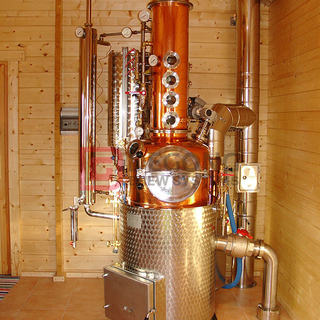 200L Destillation Tower Single Boiler System Alkoholdestillationsutrustning