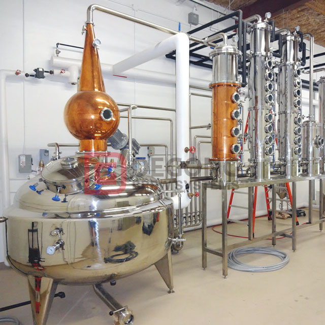 300 Gallon Copper Top Whisky Still Brandy Column Alembic till salu